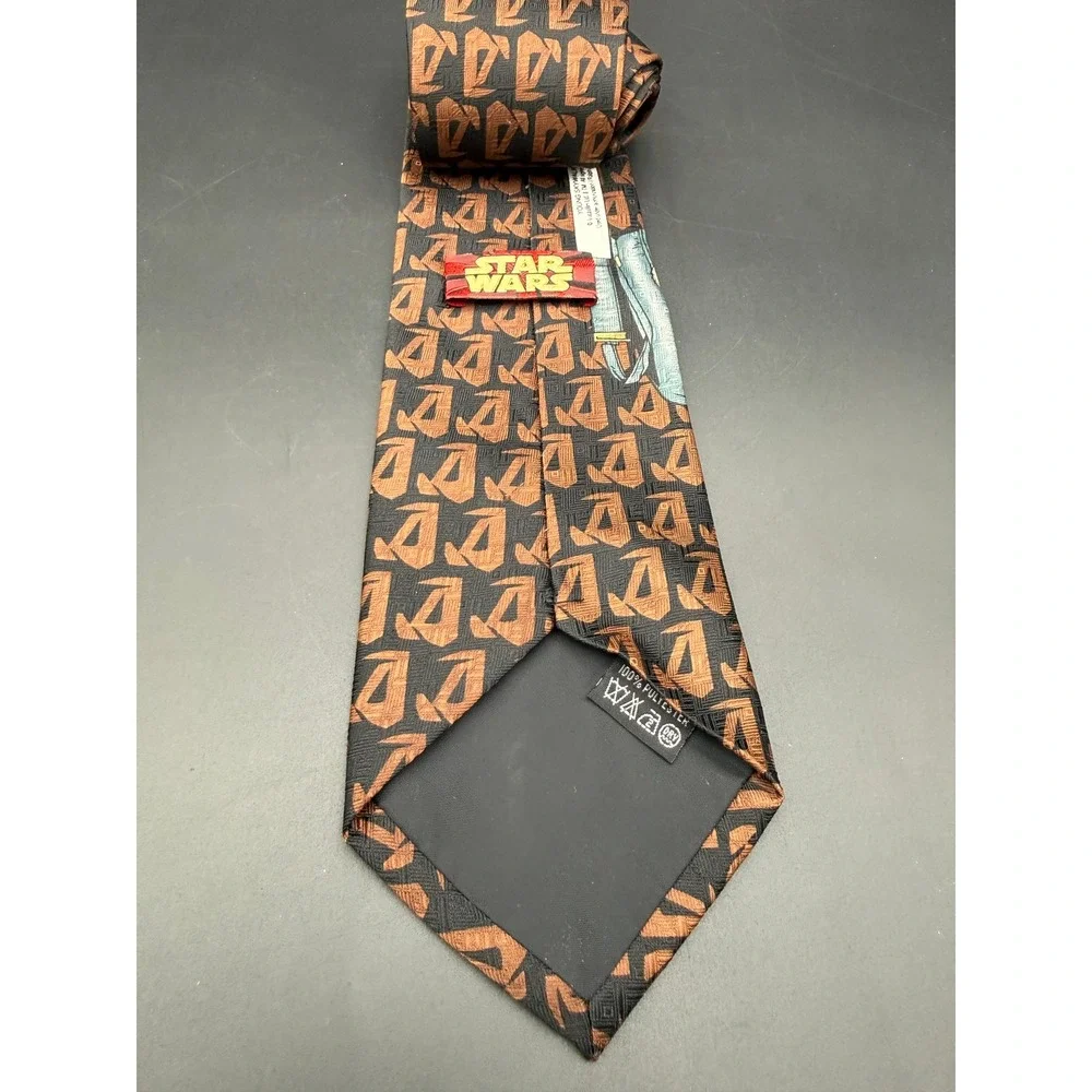 Ralph Marlin Star Wars Young Anakin Skywalker Episode I Brown Vintage Necktie